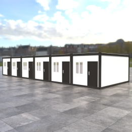 6x Container 20ft : Écoles & Espaces Publics