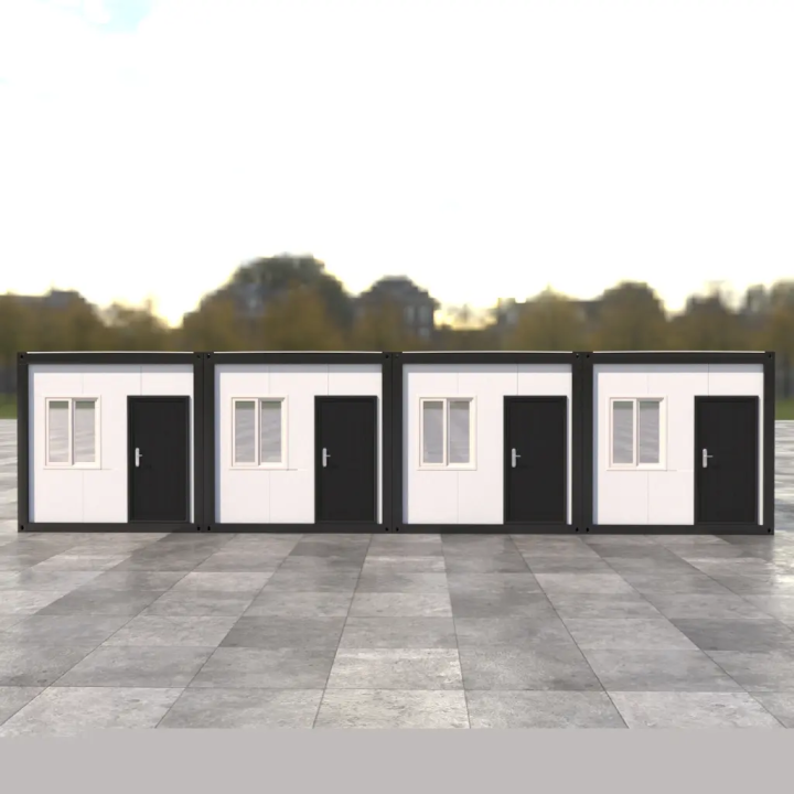 4x 20ft Premium-Baucontainer