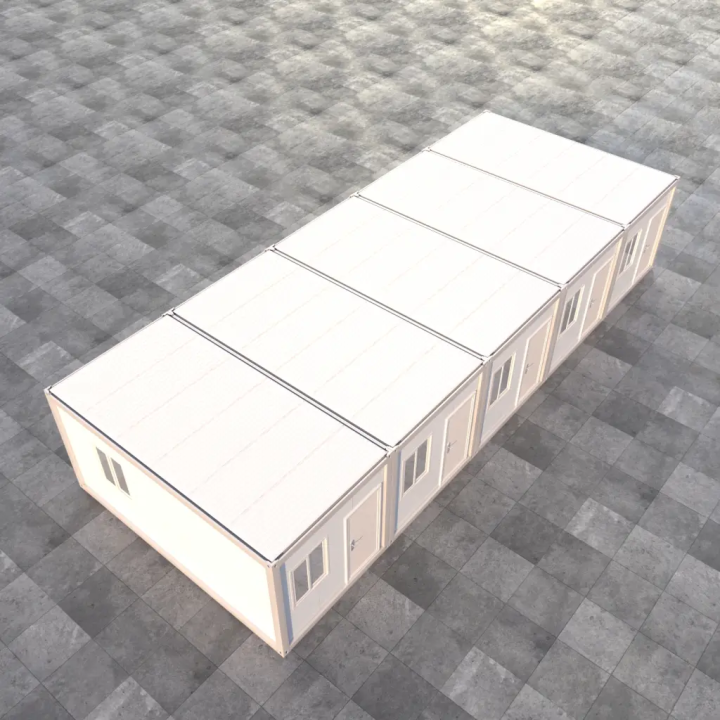 5er Set 20ft Lager- & Umkleidecontainer für Sportclubs