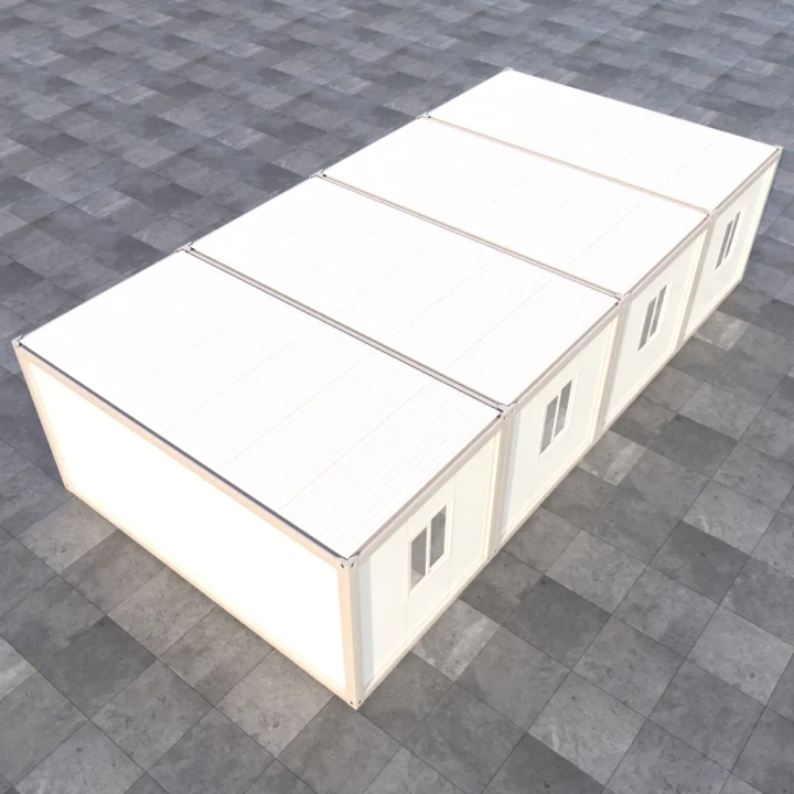 AKAY 4x 20ft Mannschaftscontainer für kleine Baufirmen