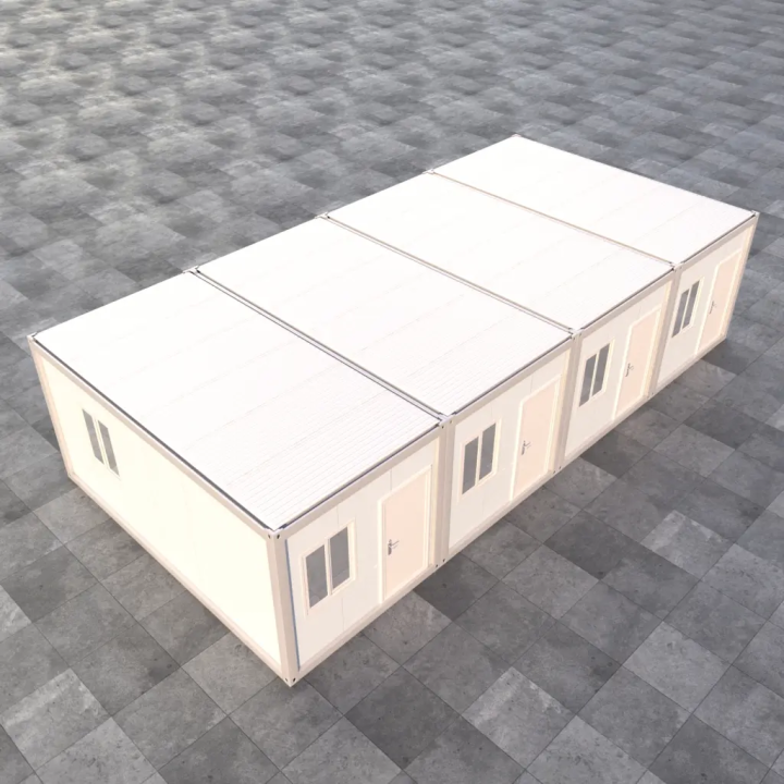 4x Container 20ft: Espacio para Restaurantes y Food Parks