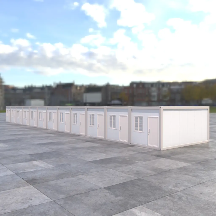 12x Container 20ft: Base para Ecoturismo e Alojamento Sustentável