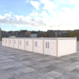 8x 20ft Büro-Module für Logistikzentren & Speditionen