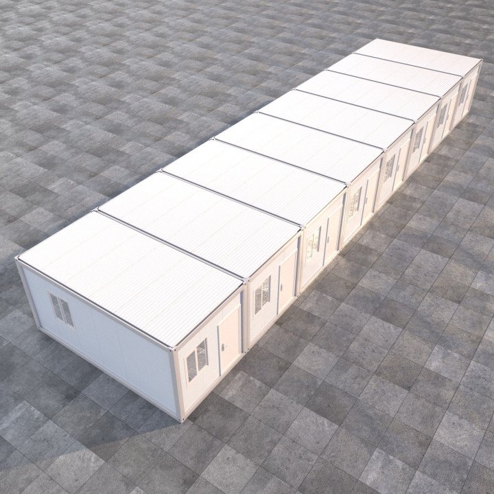 8x Container 20ft : Centres de Secours Humanitaire & ONG
