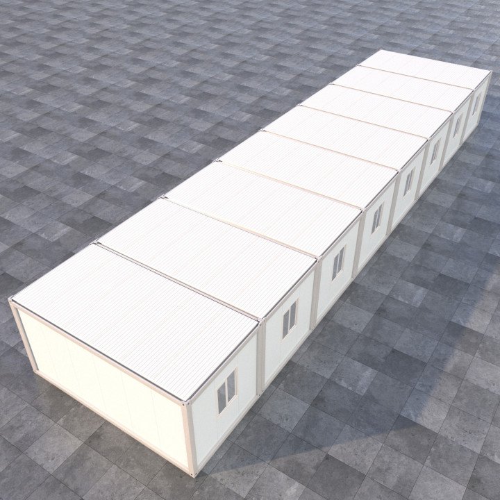 8x Container 20ft : Centres de Secours Humanitaire & ONG