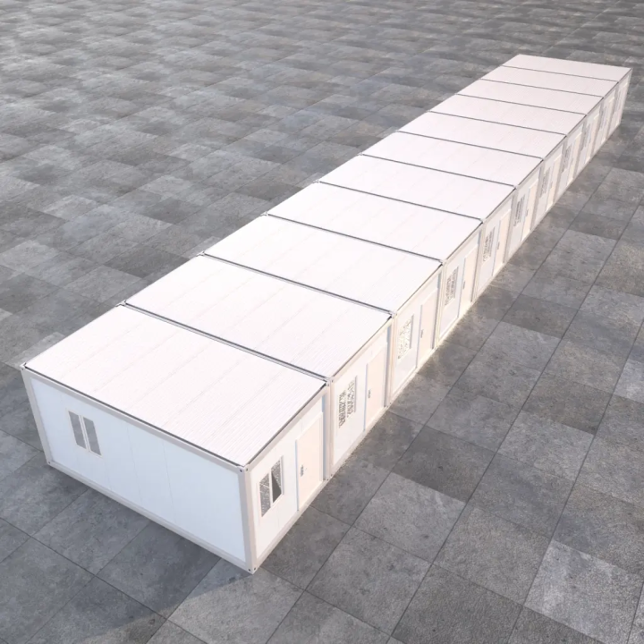 11 Módulos 20ft: Centro Administrativo para Setor de Logística