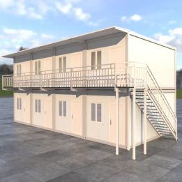 8-Unit White Frame Boutique Hotel