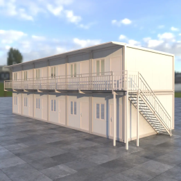 12-Unit White Frame Co-working Hub