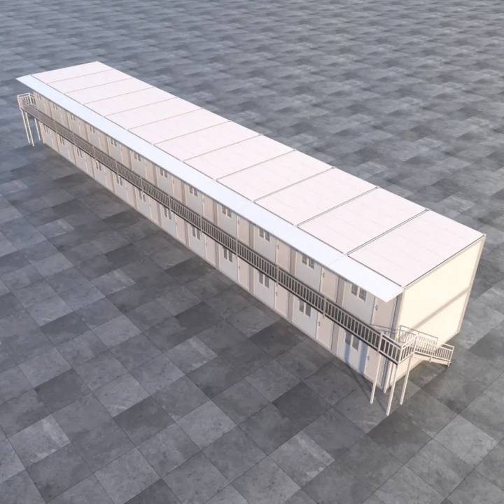 Centro de Eventos Modular: 24 Módulos 20ft (2 Plantas)