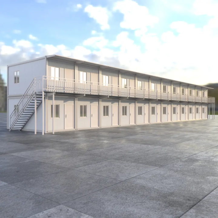 Agência de Criação Modular: Hub de 24 Módulos 20ft (2 Pisos)