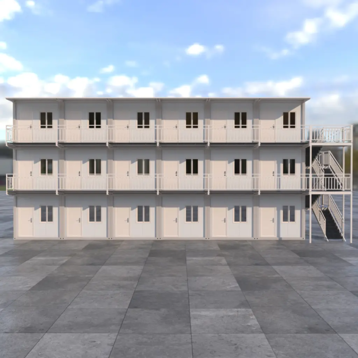 18-Unit White Frame Admin Outpost