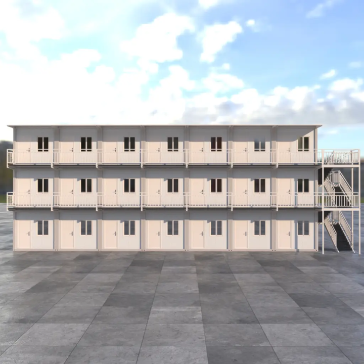 Quartel de Segurança 3 Andares (21x 20ft): Base Operacional