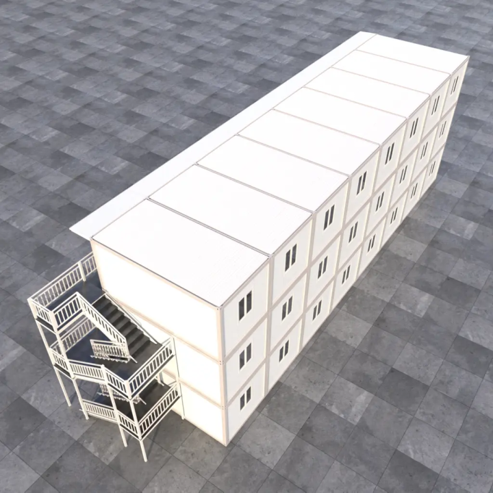 24-Pack 3-Floor Modular Hotel: Large-Scale Tourism Project