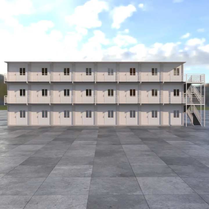 Resort Modular 3 Pavimentos (24x 20ft): Expansão Turística