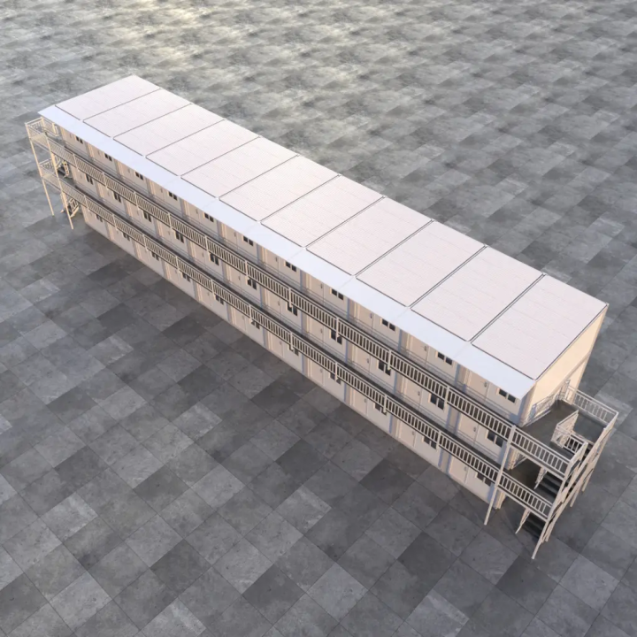Complejo Médico Integral: 33 Módulos 20ft (3 Plantas)