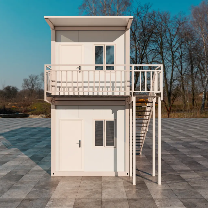 2-Storey White Frame Studio