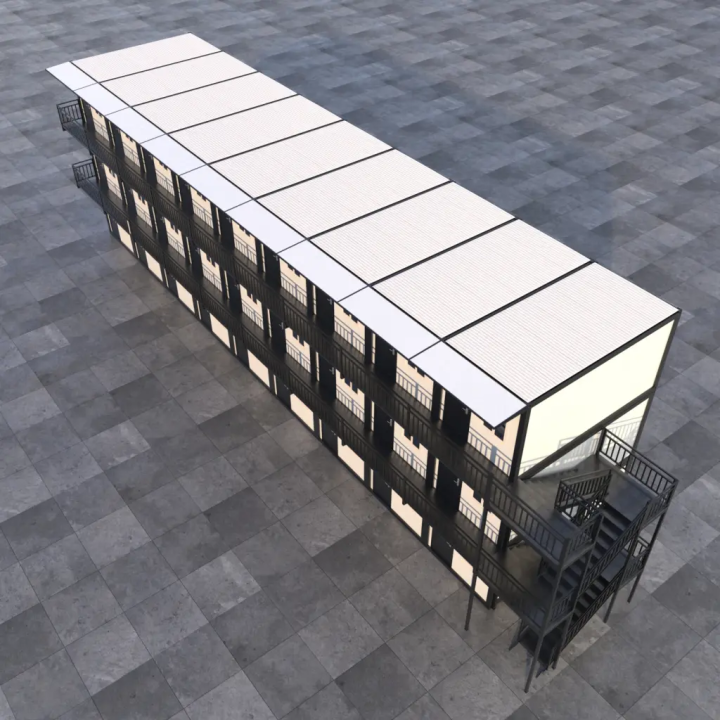 Tactical 27-Unit 3-Storey Black Barracks: Secure PNP/AFP HQ
