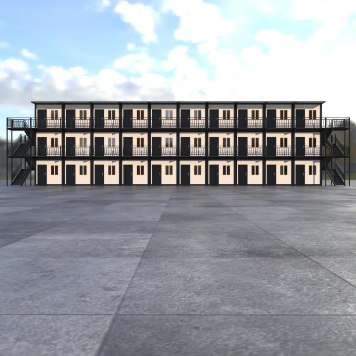 Operações de Energia (30x 20ft Negro): Edifício de 3 Pavimentos