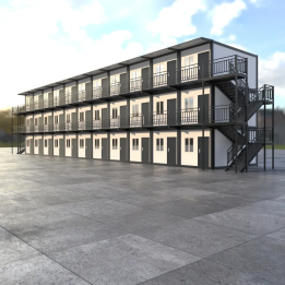 33x 20ft Modulare Zentrale für NGOs