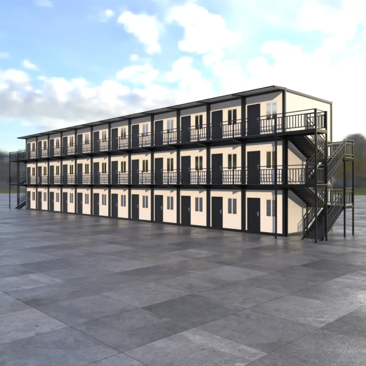 36x 20ft Großprojekt-Modulbau