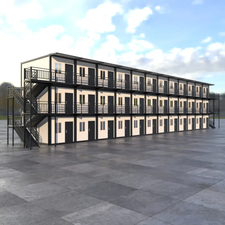 AKAY Siège de Grand Chantier R+2 Noir : 36 Modules