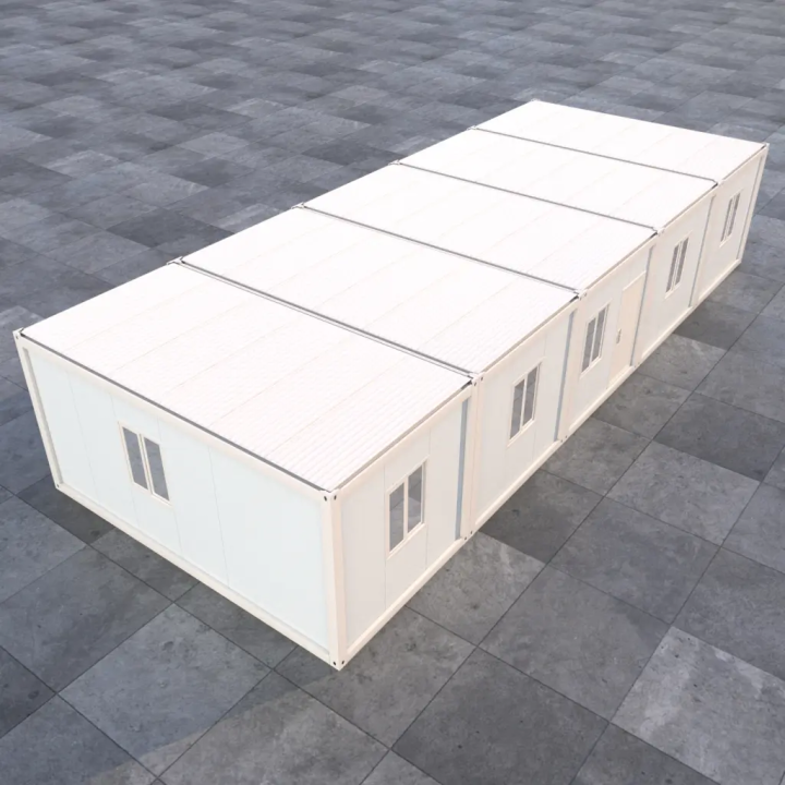 90m² Integrated Field Office: Modular Changing Rooms