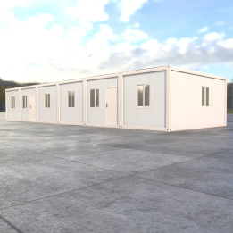 108m² Contractor HQ: Professional Modular Workspace