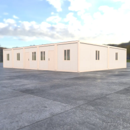 180m² Agri-Business Center: 10-Unit Modular Office