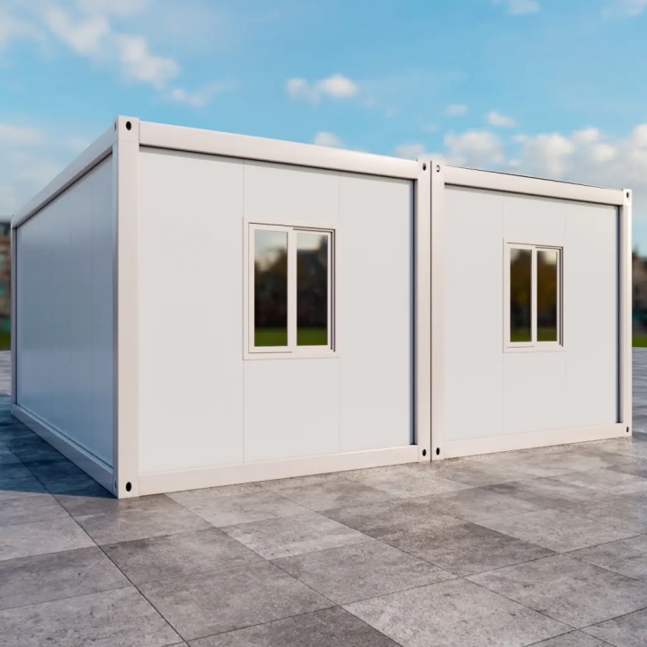 AKAY 2x 20ft Werkstatt-Container für Handwerksbetriebe