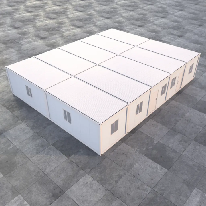 180m² Agri-Business Center: 10-Unit Modular Office