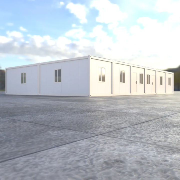216m² Industrial Admin Complex: 12-Unit Matrix Office