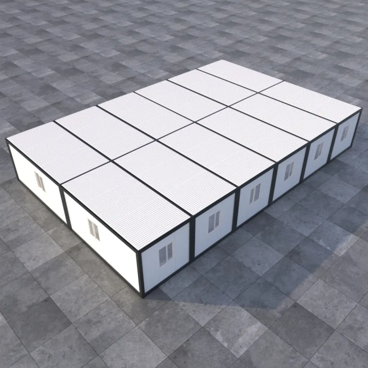 216m² Commercial Strip: Premium Modular Shopping Plaza