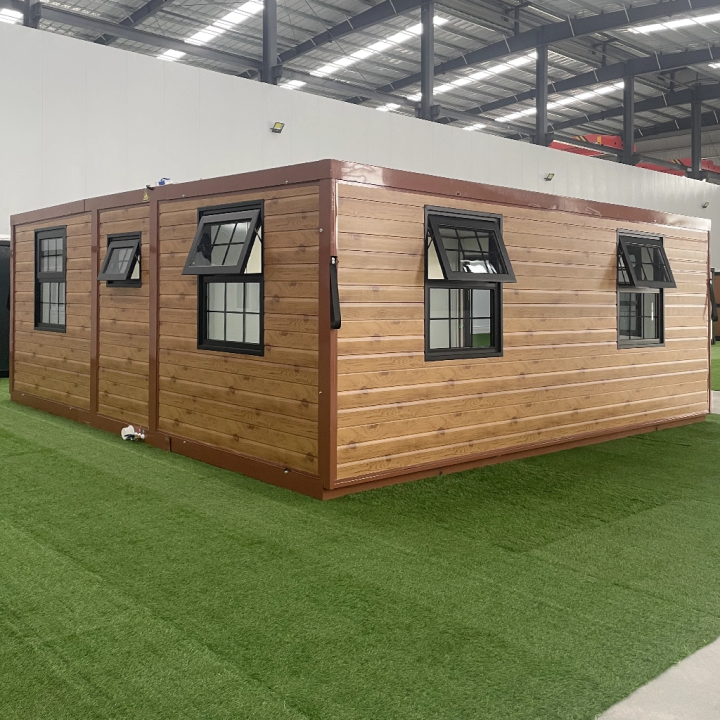 Casa Contenedor Expandible Efecto Madera | Vivienda Modular