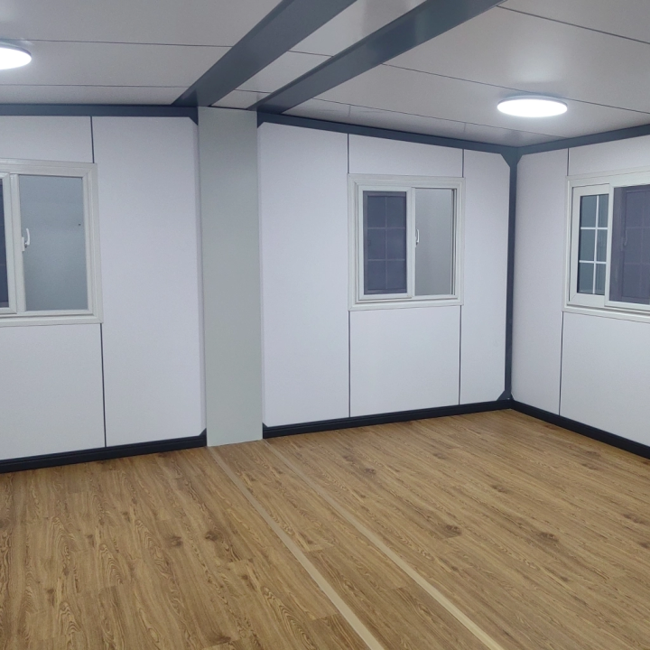 Maison Conteneur Extensible Blanche | Espace Sans Poteaux