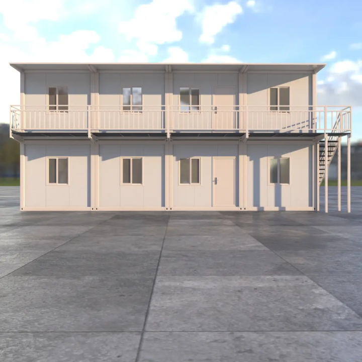 Modulares Wohnheim 2-stöckig (8 Einheiten)