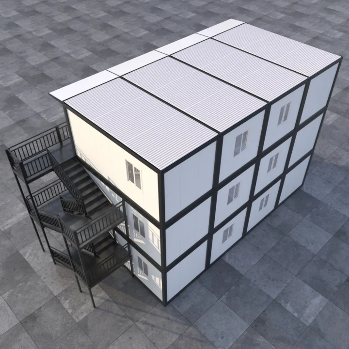Инновационный ИТ-офис 216м²: БЦ в три этажа