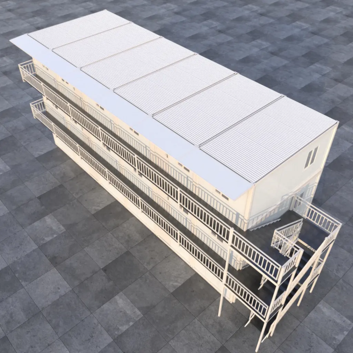 324m² Flagship Living City: 18-Unit 3-Storey Modular