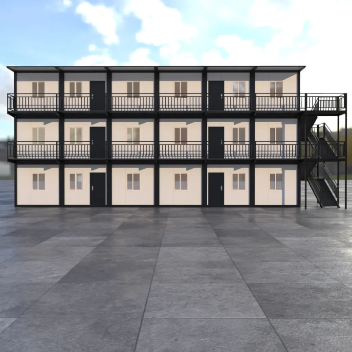 Modulare Business-Plaza (18 Einheiten)