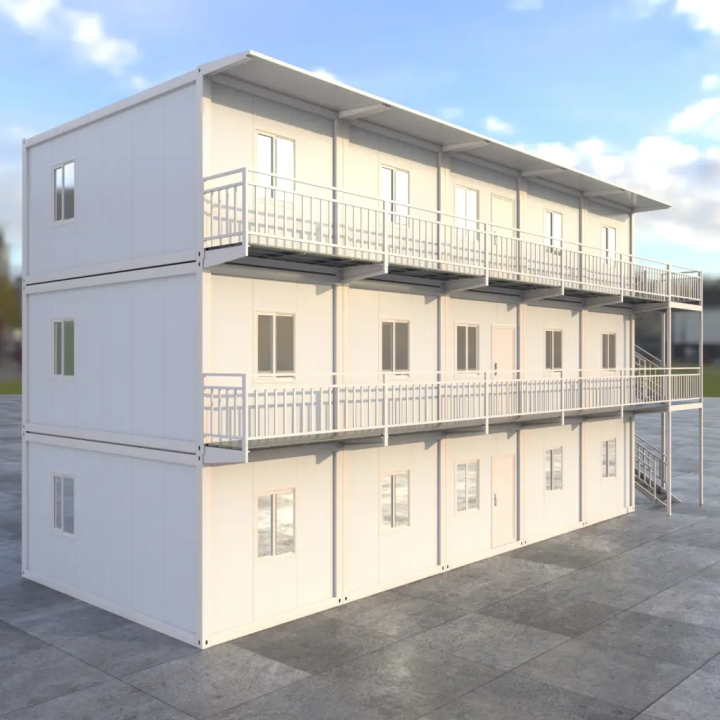 Camp de Base Humanitaire de 3 Étages