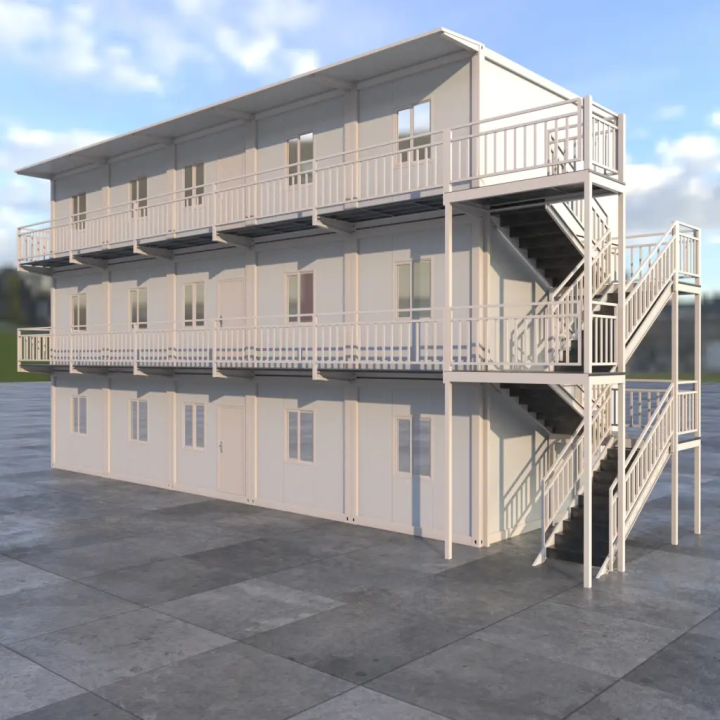Camp de Base Humanitaire de 3 Étages