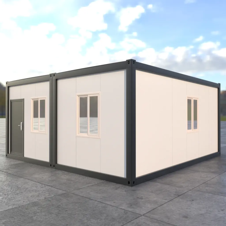 Modern Black Frame Container Coffee Shop | Minimalist Style