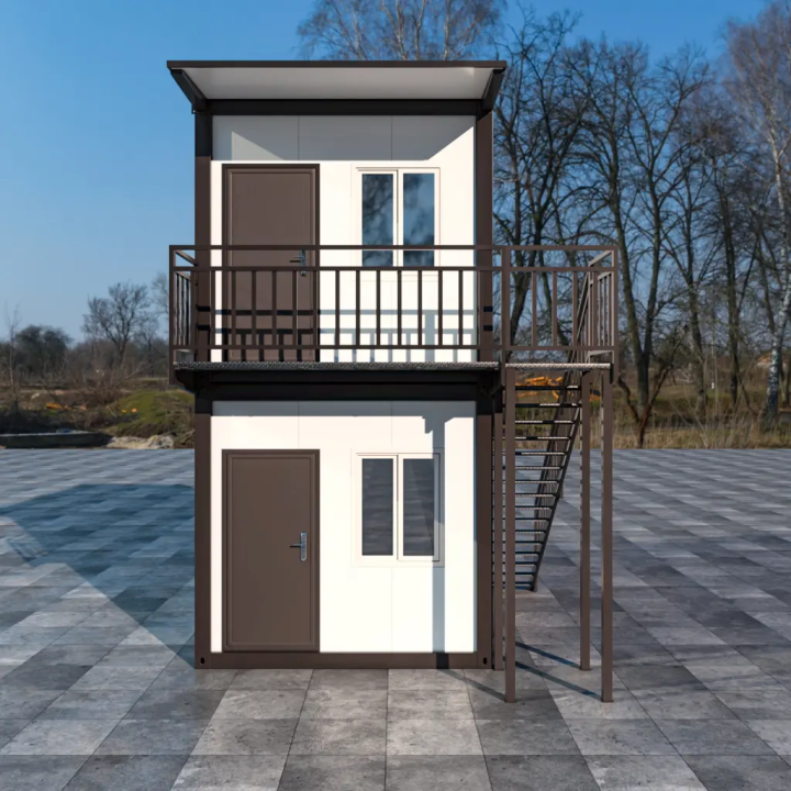 Sobrado Container 20ft Negro: Casa Loft para Jovens Profissionais