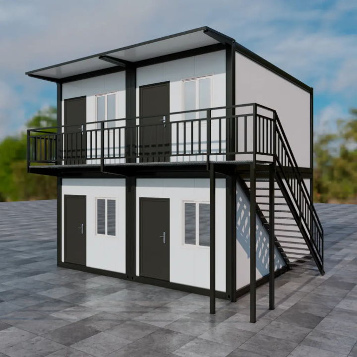 Industrial Black Frame Apartments