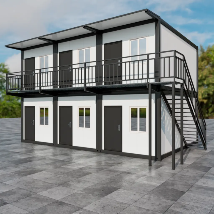 Sede PYME 2 Plantas (6x 20ft Negro): Imagen Corporativa Top