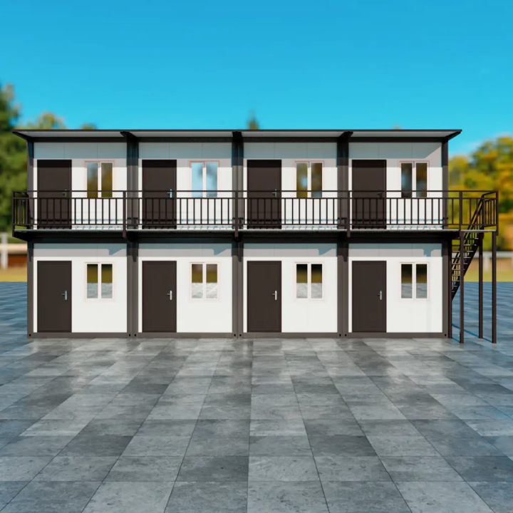 Hébergement R+1 Noirs : Complexe de Gîtes de Prestige (8x 20ft)