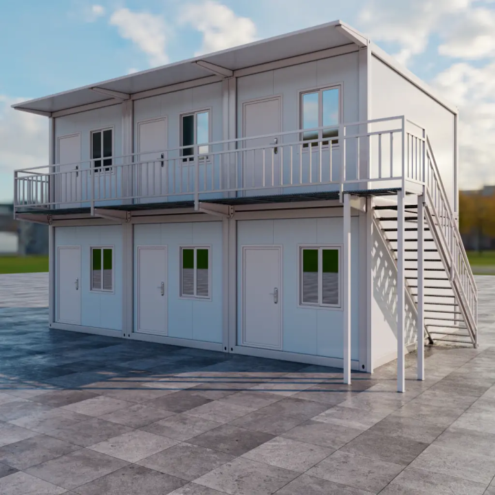 6x 20ft Büro-Containeranlage für Ingenieurbüros