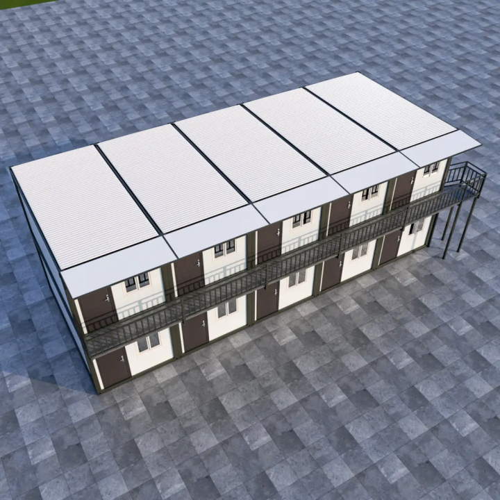 Sede IT 2 Plantas (10x 20ft Negro): Espacio para Tech y BPO