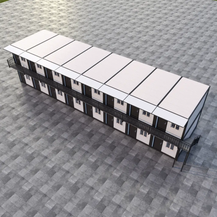 16 Units 2-Floor Modern Training Center: Black School Expansion